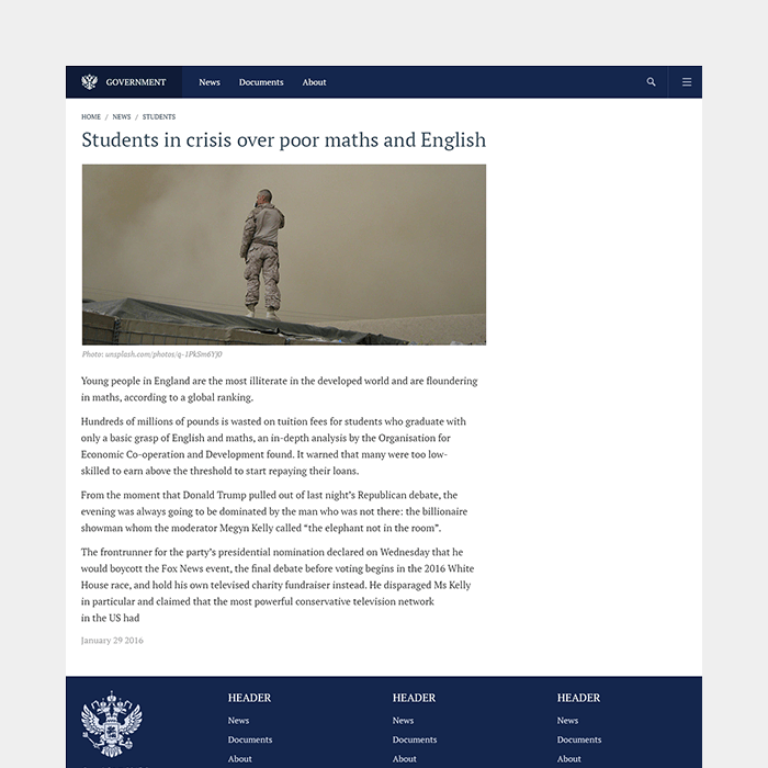 Gov UI Kit